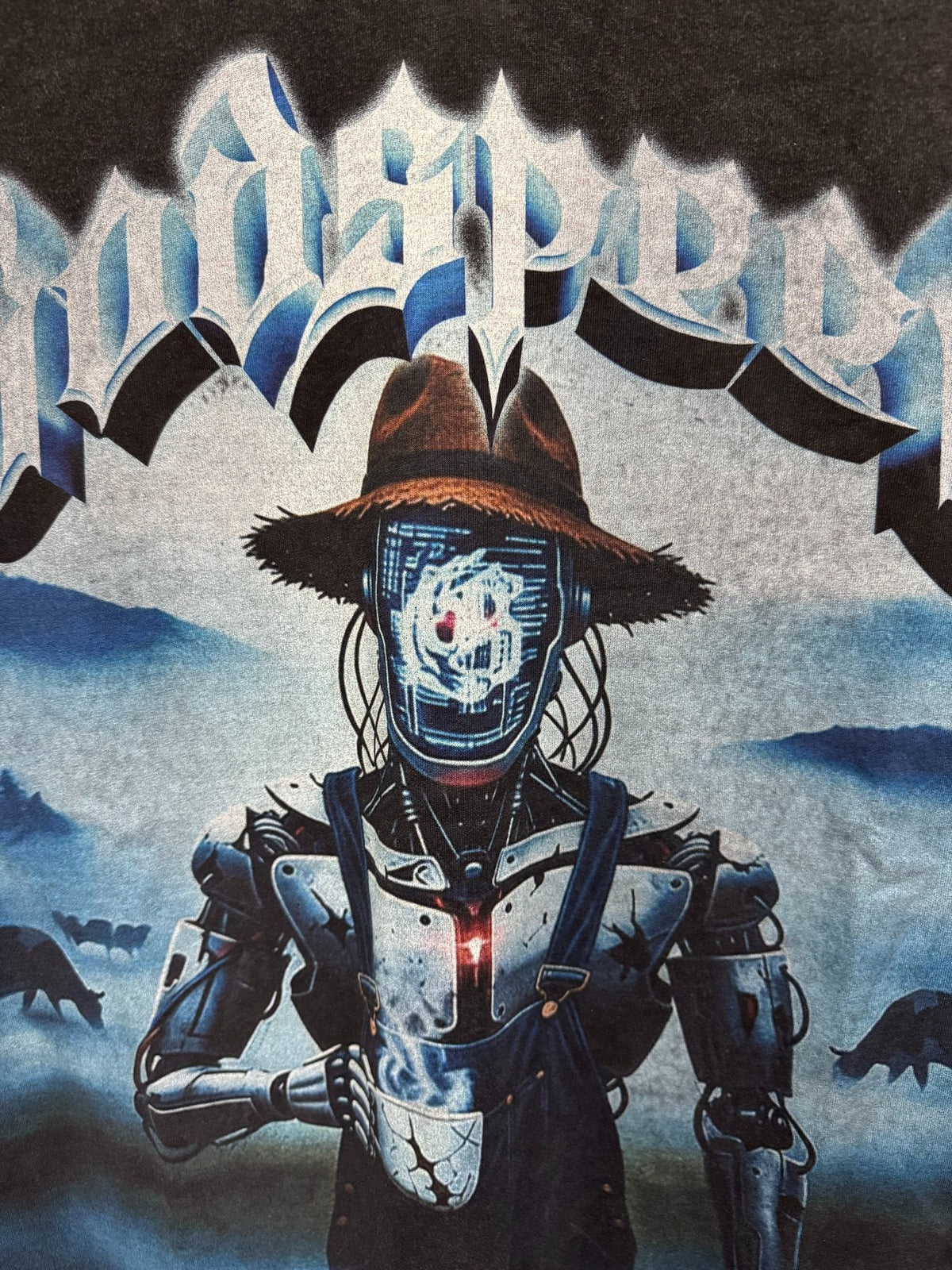 Godspeed Cyber Cowboy Graphic T-Shirt — detail