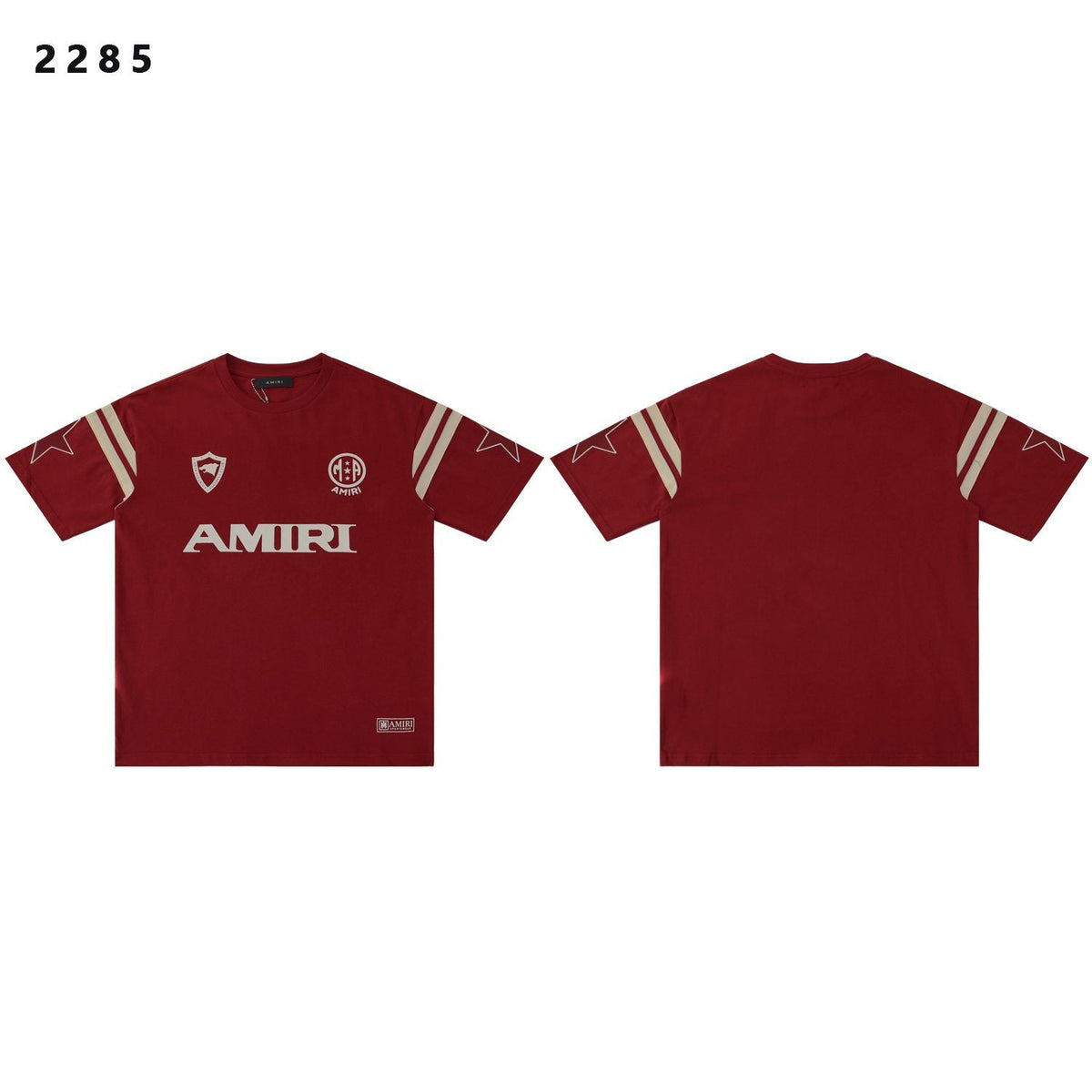 AMIRI Sleeve Stripe Graphic T-Shirt — front