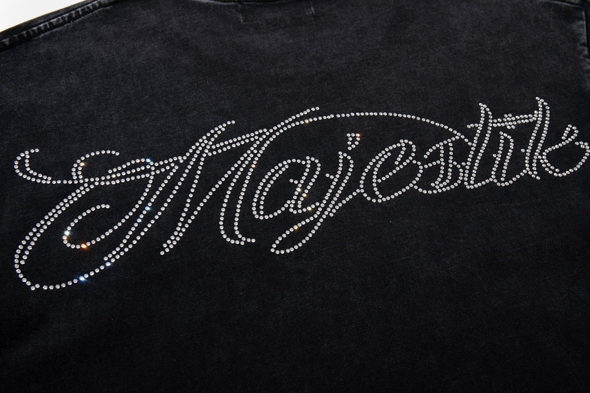 MAJESTIK Football Dog Graphic Short-Sleeve T-Shirt — detail