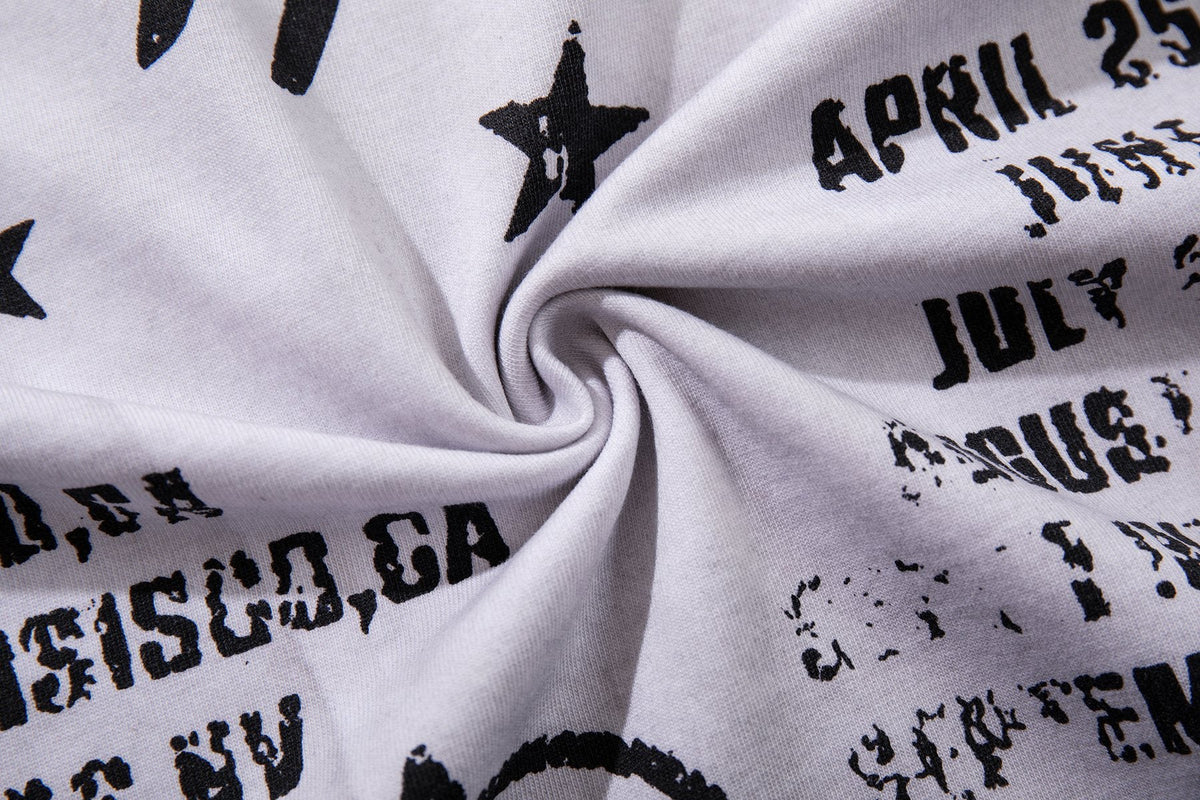 MAJESTIK Tour-Style Back Print T-Shirt — fabric_closeup