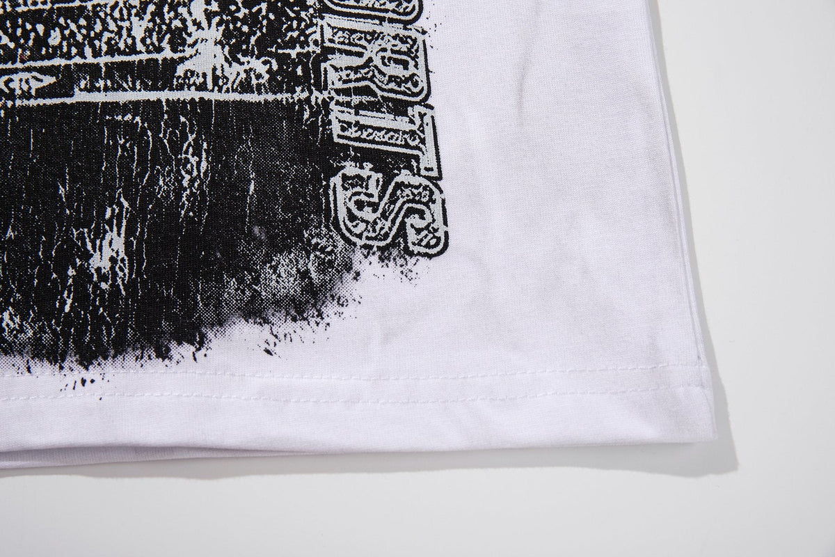MAJESTIK Eagle Football Graphic Short-Sleeve T-Shirt - White — detail