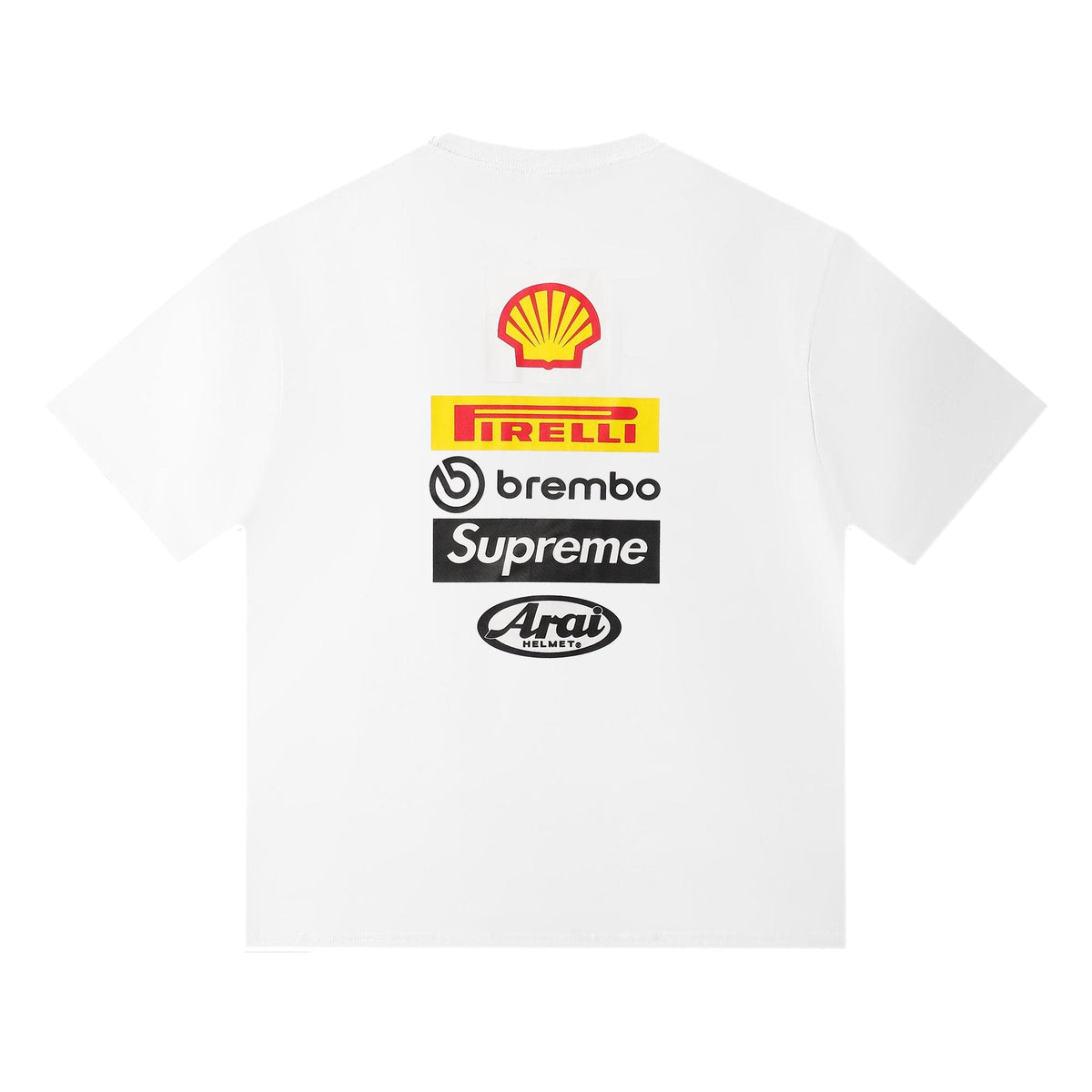 Supreme Ducati Sponsor Graphic Short-Sleeve T-Shirt — back
