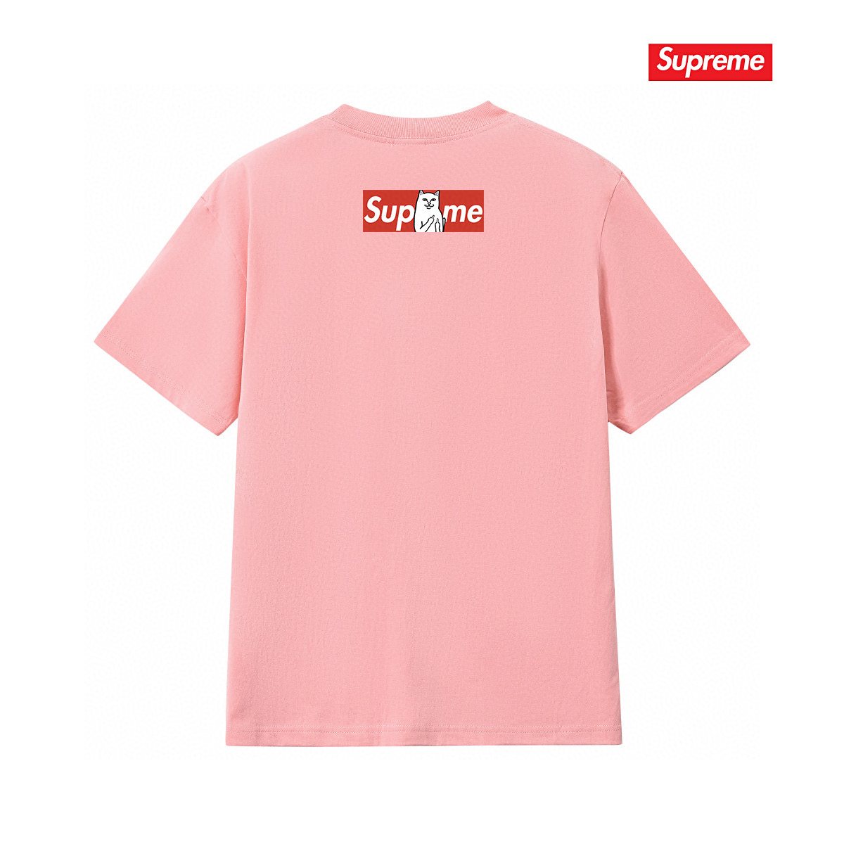 Supreme Cat Graphic Short-Sleeve T-Shirt — back