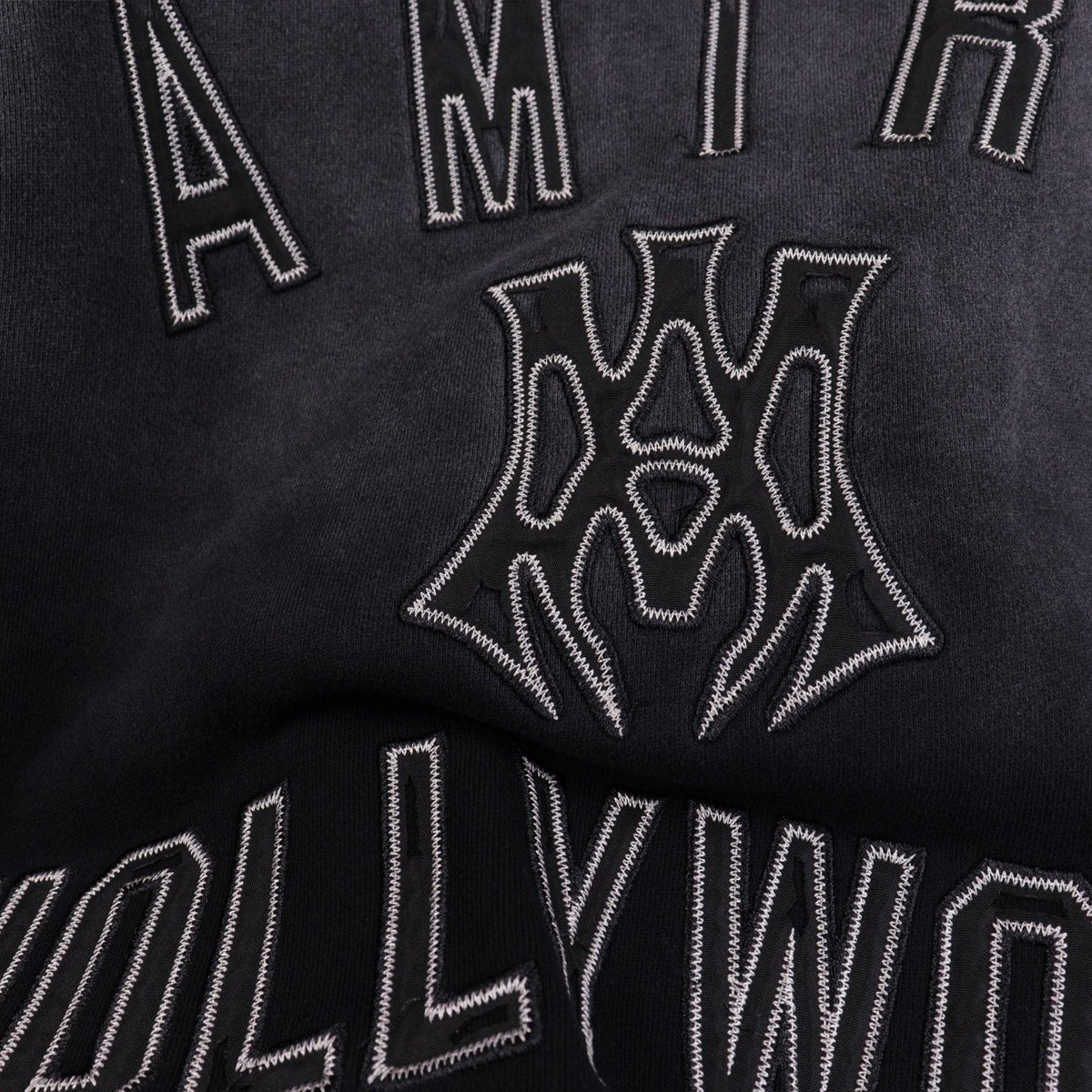 AMIRI Hollywood Collegiate Graphic Hoodie — detail