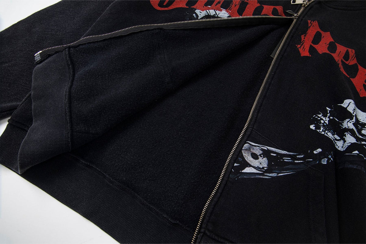 Godspeed Full-Zip Graphic Hoodie — detail