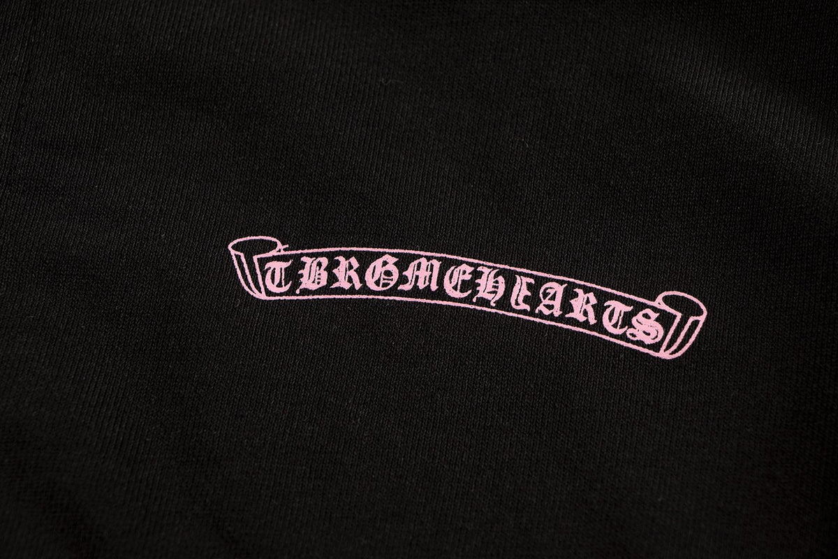Chrome Hearts Anime Floral Zip-Up Hoodie — detail