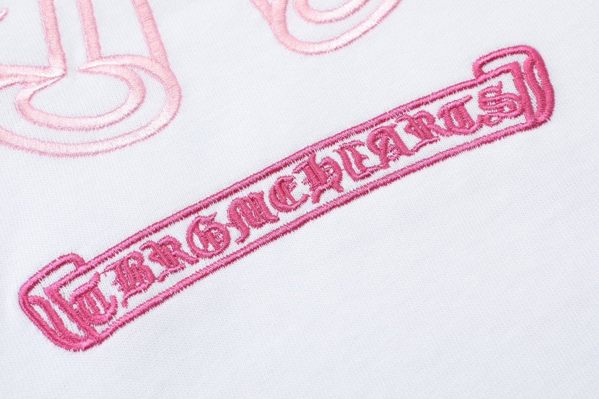 Chrome Hearts Cross Graphic Raglan Long-Sleeve T-Shirt — detail