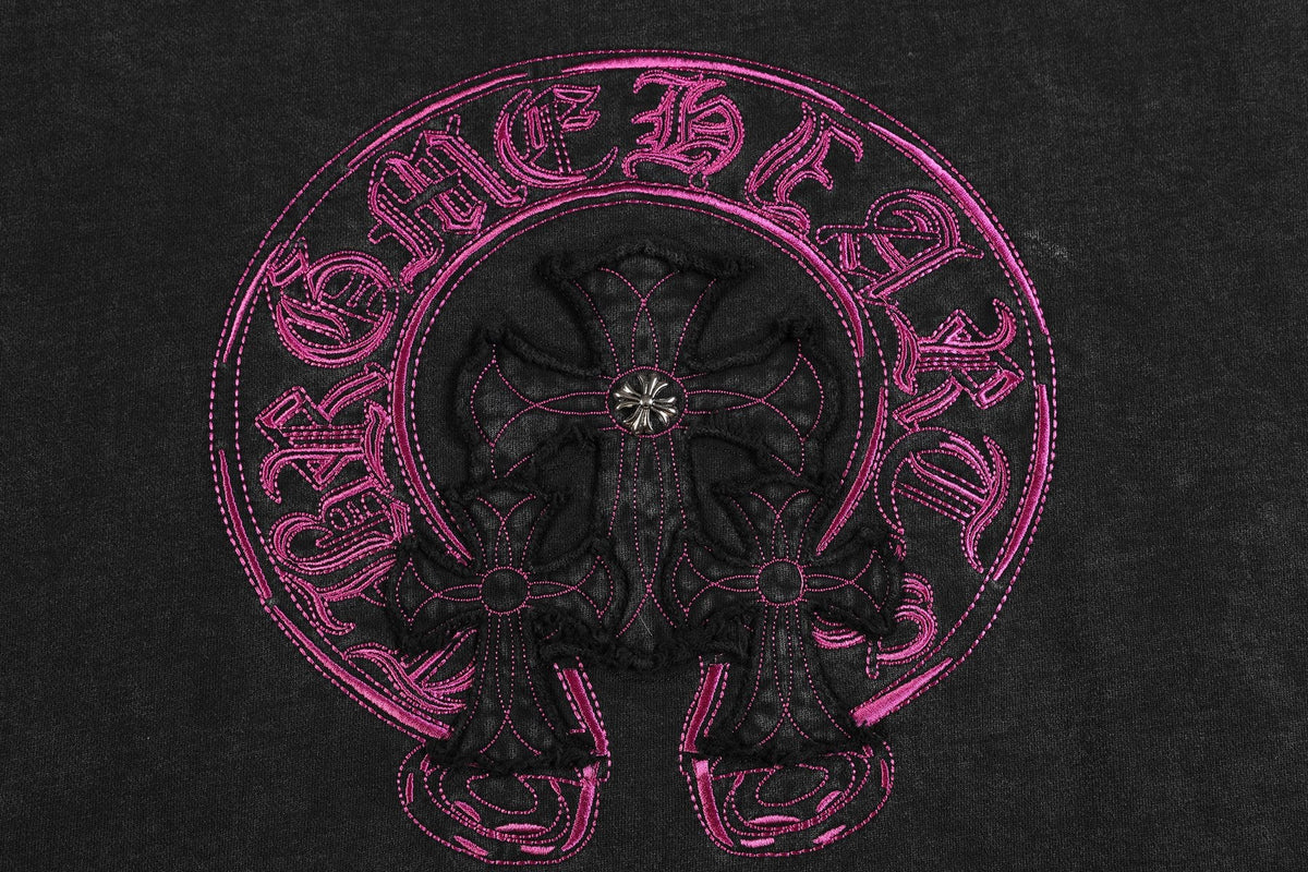 Chrome Hearts Cross Slogan Graphic Sweatshirt — detail