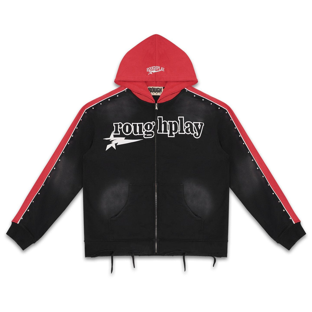 Rough Play Lightning Colorblock Zip Hoodie — hero