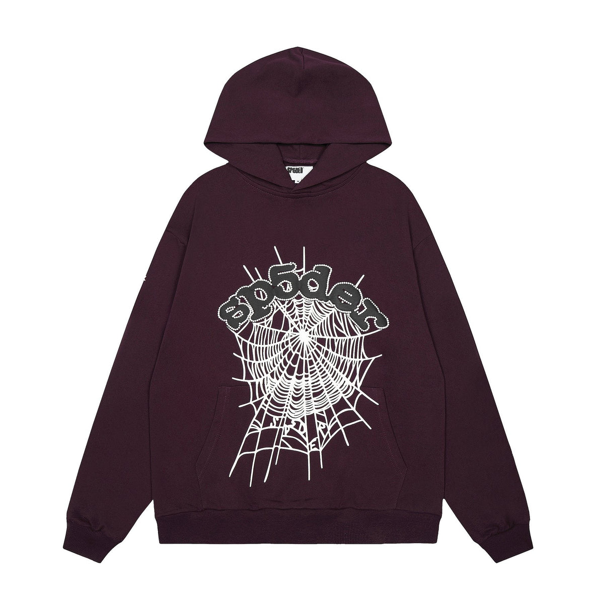 Sp5der Spiderweb Graphic Pullover Hoodie — hero