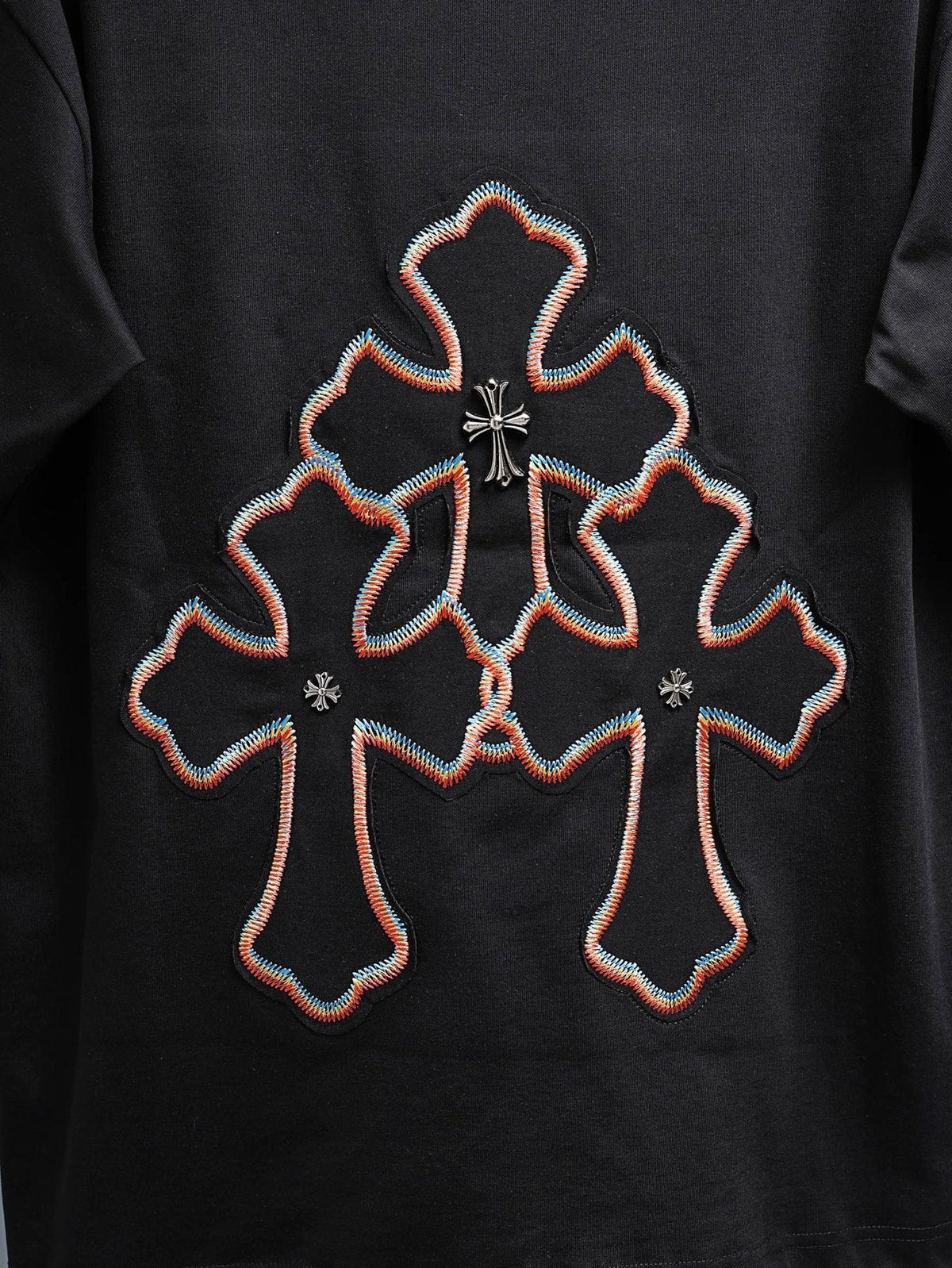 Chrome Hearts Clustered Cross Graphic T-Shirt — detail
